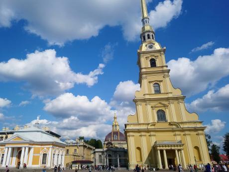 Kostel sv. Petra a Pavla v Petropavlovské pevnosti 