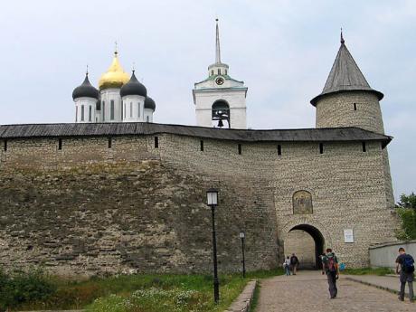 Historické opevnění města Pskov