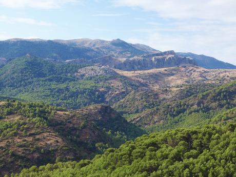 Krajina národního parku Sierra de las Nieves