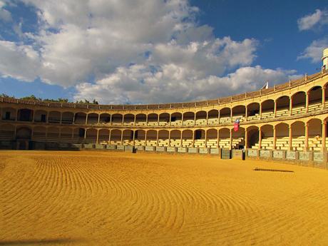 Býčí aréna v Rondě patří mezi nejstarší ve Španělsku