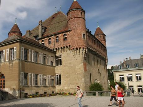 Chateau St. Maire v Lausanne