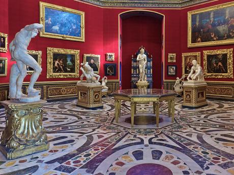 V galerii Uffizi si můžete prohlédnout více než 1 500 uměleckých děl