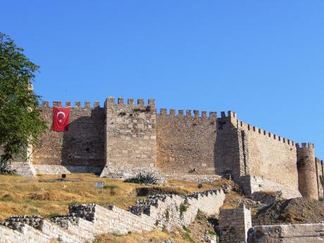 Pevnost ve městě Selçuk