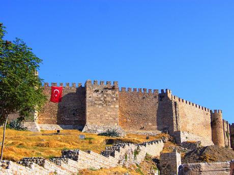 Pevnost ve městě Selçuk