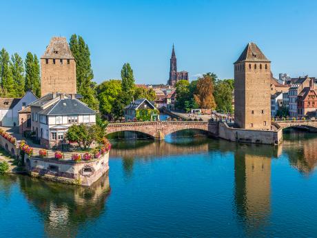 Dřevěné mosty Pont Couverts byly kdysi hojně využívány místními obyvateli