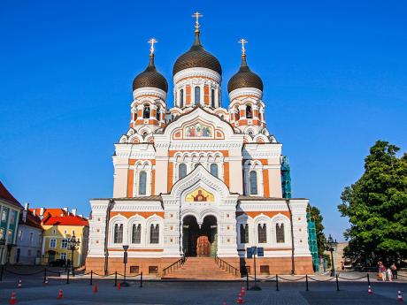 Pravoslavná katedrála Alexandra Něvského v Tallinu