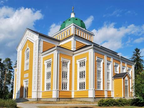 Kostel ve městečku Kerimäki je největší dřevěný kostel na světě