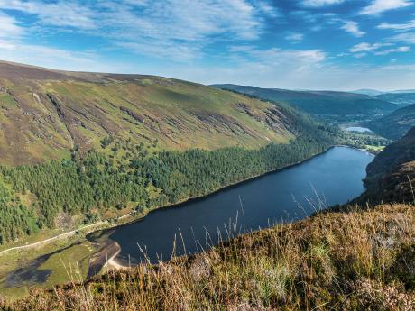 Horní jezero v údolí Glendalough