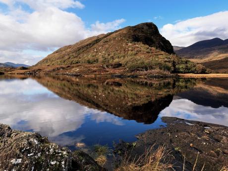Jezero Muckross v národním parku Killarney