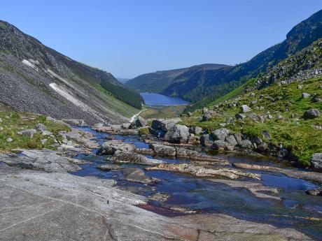 Túry ve Wicklow Mountains nabízí malebné výhledy