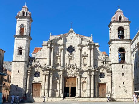 Barokní katedrála ve staré Havaně