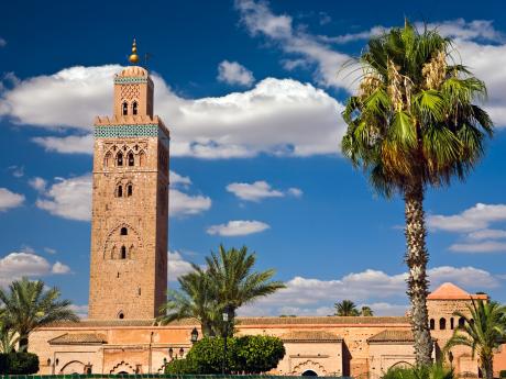 Mešita Koutobia byla postavena ve 12. století v marocko-andaluského stylu
