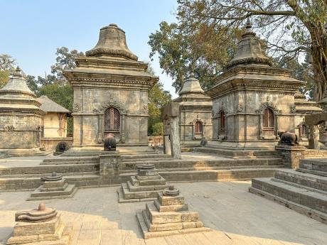 Hinduistický areál Pašupatináth zahrnuje více než 500 chrámů