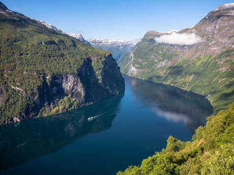 Fjord Geiranger je součástí světového dědictví UNESCO
