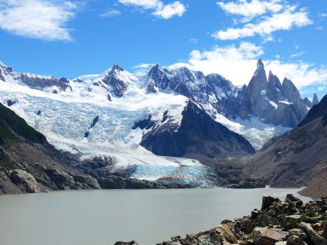 Vyhlídka na Cerro Torre, Glaciar Torre a Laguna Torre