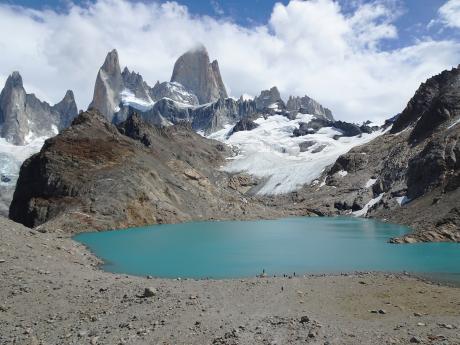 Monte Fitz Roy, jeden z nejkrásnějších horských štítů Patagonie