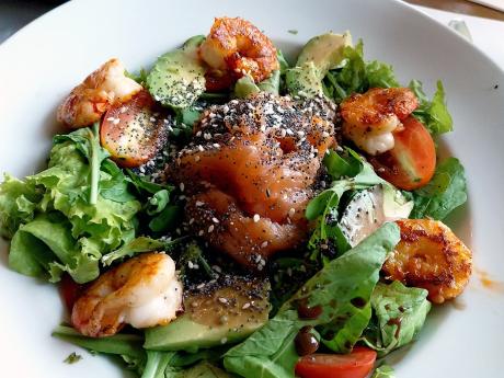 Po celé Argentině najdete v restauracích nabídku salátů s mořskými plody