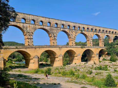 Akvadukt Pont du Gard je zázrakem římské stavební techniky