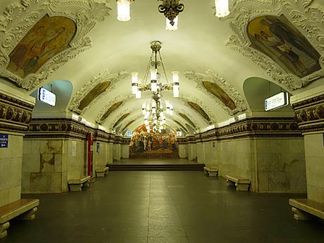 Moskevské metro je živoucím muzeem