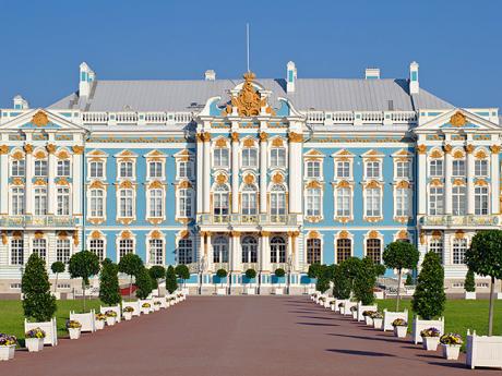 Palác v Puškinu, někdejší Carské Selo