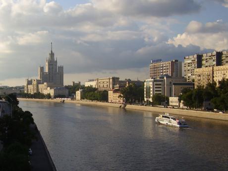 Centrem Moskvy protéká stejnojmenná řeka