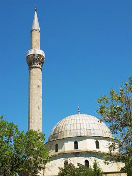 Bitolská mešita Jeni, která dnes hostí uměleckou galerii