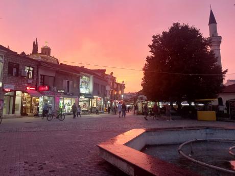 Stará část Ohridu si zachovala atmosféru osmanského období