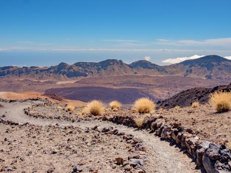 Národní park Teide je tvořen také kalderou Las Cañadas