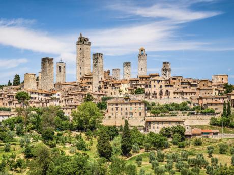 San Gimignanu se s nadsázkou přezdívá „středověký Manhattan“