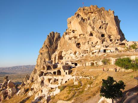 Skalní hrad Uçhisar